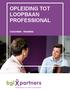 OPLEIDING TOT LOOPBAAN PROFESSIONAL COACHING - TRAINING
