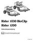 Rider 1030 BioClip Rider 1200
