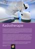 Radiotherapie. Professor Jean-Philippe Pignol Afdelingshoofd