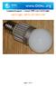 Led It Light - MR-PL E27 WW 2.5W