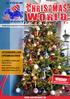 CHRISTMAS WORLD UITZONDERLIJKE OPENINGSUREN STOCK DUPONT CHRISTMASWORLD WEBSHOP  ALLE WINKELS ZONDAG 26/11 VAN 9U TOT 16U