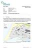 1 Inleiding. Notitie / Memo. HaskoningDHV Nederland B.V. Maritime & Aviation