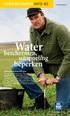 Water. beperken. beschermen, uitspoeling. pure Nutrient INFO #2