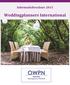 Informatiebrochure Weddingplanners International