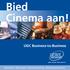 Bied Cinema aan! UGC Business-to-Business