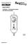 Model RPM10 Laserfoto / Contacttachometer met IR-thermometer Gepatenteerd