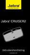 Jabra CRUISER2. Gebruikershandleiding.  MUTE VOL - VOL + jabra