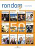 50 ste editie in 35 jaar. Stichting MS Research nummer 50, jaar 2015