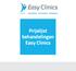 Prijslijst behandelingen Easy Clinics