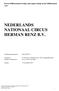 NEDERLANDS NATIONAAL CIRCUS HERMAN RENZ B.V.