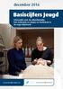 Basiscijfers Jeugd. december informatie over de arbeidsmarkt, het onderwijs en stages en leerbanen in de regio Rijnmond