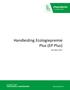 Handleiding Ecologiepremie Plus (EP Plus)