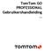 TomTom GO PROFESSIONAL Gebruikershandleiding 17.1
