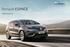 Renault ESPACE. Prijslijst januari 2018