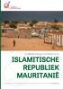 Handelsbetrekkingen van België met de ISLAMITISCHE REPUBLIEK MAURITANIË