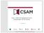 Case : CSAM, de toegangspoort tot de onlinediensten van de overheid.