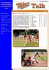 Talk. Het informatiebulletin. softbalvereniging twins. Jaargang 12, nummer juni 2011