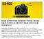 Maak schitterende opnamen met de nieuwe Nikon D3400 en de foto s staan direct op je smartphone