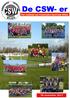 De CSW- er. Het clubblad van Combinatie Sportclub Wilnis. 28 november 2017