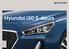 Hyundai i30 5-deurs. Prijslijst per 1 januari 2018