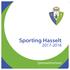 Sporting Hasselt Sponsorbrochure