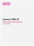 Lenovo TAB 10 Gebruikershandleiding