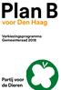 voor Den Haag Verkiezingsprogramma Gemeenteraad 2018