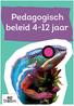 Pedagogisch beleid 4-12 jaar