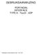 GEBRUIKSAANWIJZING. PORTADIAL INTERFACE TYPE 8 - Touch - 4DP. Toepasbaar vanaf software versie: V2.0-4DP