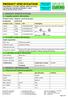 PRODUCT SPECIFICATION ORGANIC LOCUST BEAN GUM (E410) NATUURLIJK NATUURLIJK PRODUCT CODE: X1619, X1620, X1621, X1622