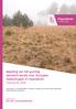 Bepaling van het gunstig abiotisch bereik voor Europese habitattypen in Vlaanderen Overzicht 2014 INSTITUUT NATUUR- EN BOSONDERZOEK