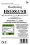 Handleiding HSI-88-USB