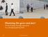 From strategy through execution in a changing playing field. PwC Planning the year-end