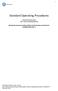 Standard Operating Procedures