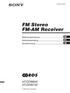 FM Stereo FM-AM Receiver