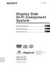 Display Side Hi-Fi Component System
