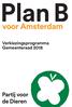 voor Amsterdam Verkiezingsprogramma Gemeenteraad 2018