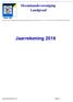 Heemkundevereniging Landgraaf. Sinds Jaarrekening Jaarrekening 2016 HKVL Pagina 1