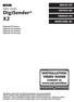 ENGLISH (EN) MODEL: DG20RX DigiSender X2 DEUTSCH (DE) FRANCAIS (FR) NEDERLANDS (NL)