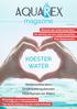 magazine KOESTER WATER DRINKWATERBARS Waterontharders Drinkwatersystemen Filterhuizen en filters Waarom een waterverzachter?