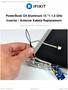 PowerBook G4 Aluminum 15 1-1,5 GHz Inverter / Antenne Kabels Replacement