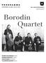 programma maandag 14 mei, uur Borodin Quartet ruben aharonian viool sergej lomovsky viool igor naidin altviool vladimir balshin cello
