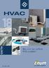 HVAC. Alles voor een perfecte HVAC-installatie! Cat / VNL