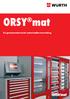 ORSY mat. De geautomatiseerde materiaalbevoorrading