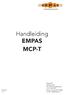 Handleiding EMPAS MCP-T