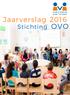 Jaarverslag 2016 Stichting OVO