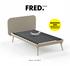 Slapen doe je best met FRED. FRED is modern, strak en elegant. Stevig gebouwd ook. En indrukwekkend innovatief!