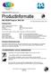 Augustus 2012 (update juli 2014) Productinformatie DELTRON Progress UHS DG