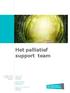 Het palliatief support team