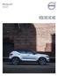 PRIJSLIJST Modeljaar april 2018 VOLVO XC40